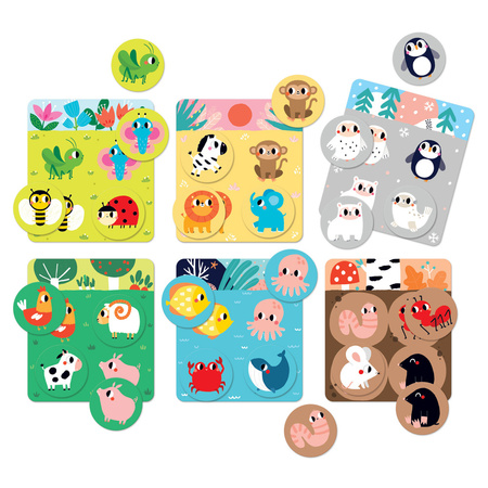 CzuCzulotto Zwierzątka zestaw edukacyjny