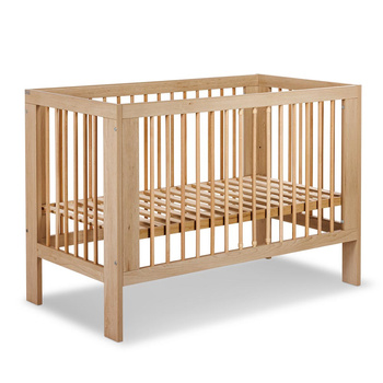 LittleSky Łóżeczko dziecięce OLIVIA 120 x 60 Buk