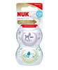 Nuk Smoczek 6-18m silikonowy uspokajający  Genius Color 2szt. Girl