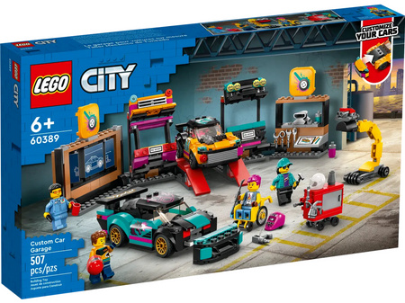 Lego City 60389 Warsztat tuningowania samochodów