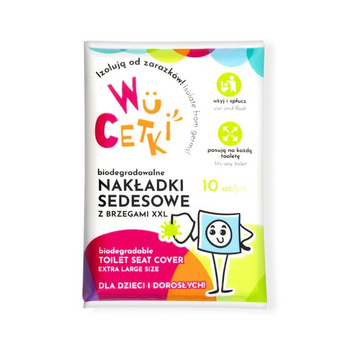 WuCetki Jednorazowe nakładki na deskę sedesową