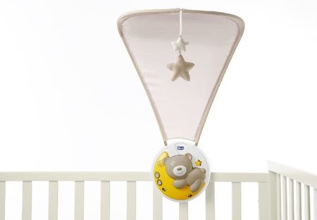 Chicco Projektorem z baldachimem 3 w 1 Next2Moon