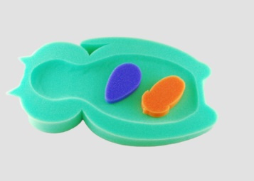 Materac do kąpieli niemowląt MAXI (mix wzorów i kolorów)