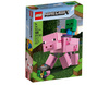 Minecraft BigFig - Świnka i mały zombie Lego Minecraft 21157