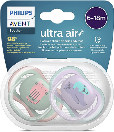 Avent Philips Smoczek Ultra Air 6 - 18m