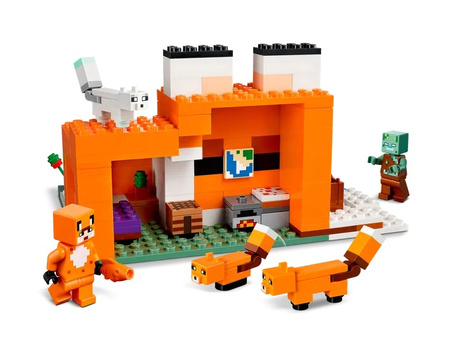 Lego Minecraft 21178 Siedlisko lisów