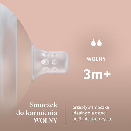 Lovi Smoczek dynamiczny do karmienia Mammafeel 3m+ WOLNY 1 szt.