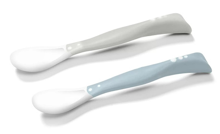 Babyono Łyżeczki plastyczne dla niemowląt 2 szt. 1066/04
