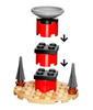 Lego 70688 Ninjago Szkolenie wojownika Spinjitzu Kaia