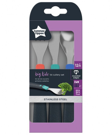Tommee Tippee Sztućce metalowe Big Kid