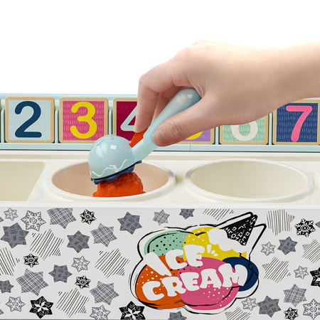 Topbright Lodziarnia zabawka matematyczna dla dzieci - gra edukacyjna Montessori