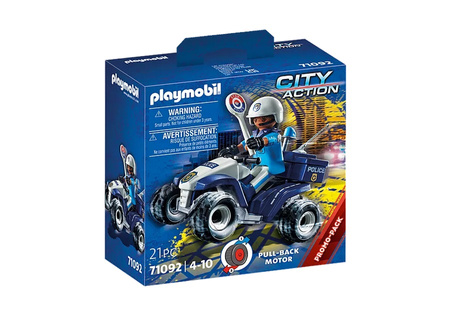 Playmobil 71092 Police Speed Quad