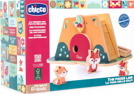 Chicco Drewniana kryjówka lisów