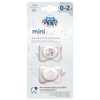 Canpol Babies Smoczek silikonowy symetryczny 0-2m Mini Różowy