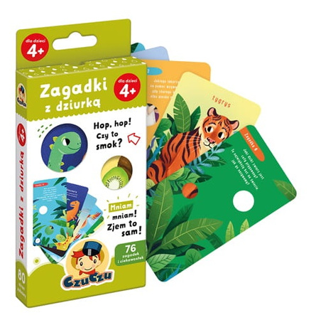 CzuCzu - Zagadki z dziurką dla dzieci 4+