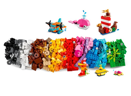 Kreatywna oceaniczna zabawa Lego 11018