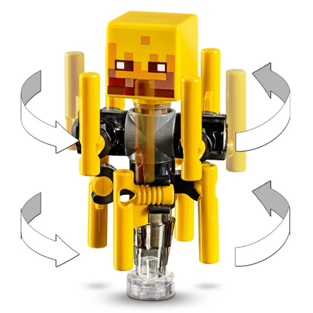 Most Płomyków 21154 Lego Minecraft