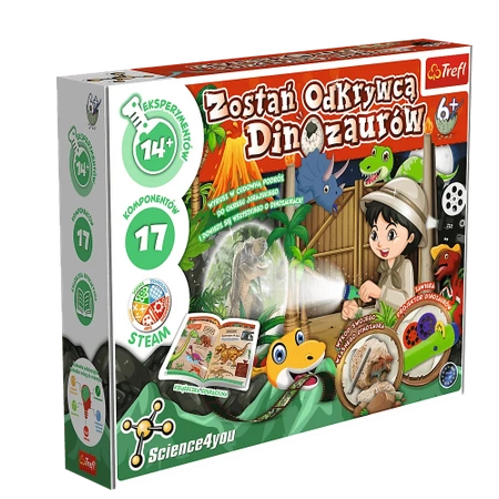 Trefl Zestaw naukowy Zostań odkrywcą dinozaurów