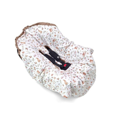 Albero Mio Otulacz do fotelika F003 Leśni przyjaciele