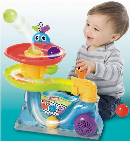 Hasbro Playskool Interaktywna Fontanna, zjeżdżalnia z kuleczkami