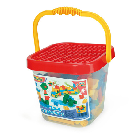 Klocki Mini Blocks wielkie wiadro Wader