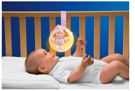 Muzyczny księżyc Good Night First Dreams Chicco (różowy)