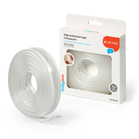 Babyono Taśma zabezpieczająca krawędzie - bezbarwna 3m