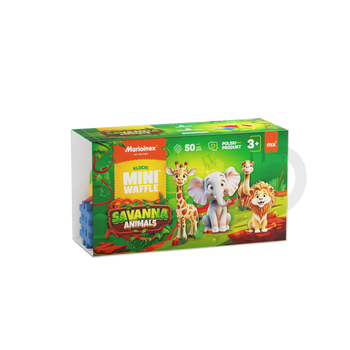 Marioinex Mini Waffle Zestaw Animals Sawanna