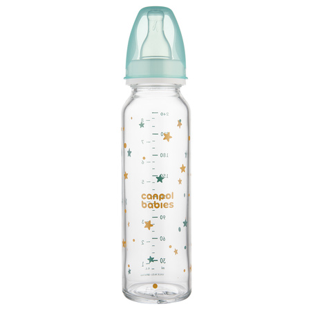 Canpol babies Butelka szklana wąska 240 ml 