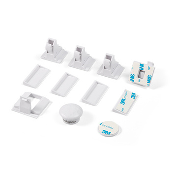 Babyono Magnetyczna blokada szafek i szuflad 4 szt.