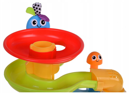 Hasbro Playskool Interaktywna Fontanna, zjeżdżalnia z kuleczkami