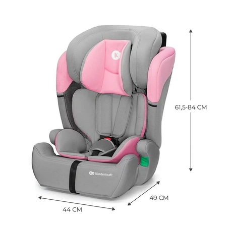 Kinderkraft Fotelik samochodowy COMFORT UP i-Size Pink