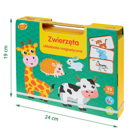 Smily Play Układanka magnetyczna Zwierzęta