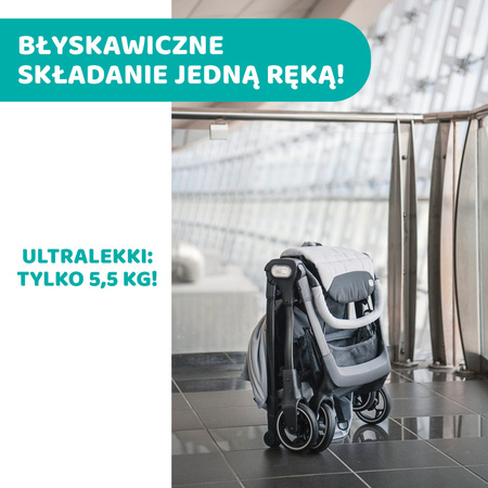 Chicco Wózek spacerowy WE Cool Grey