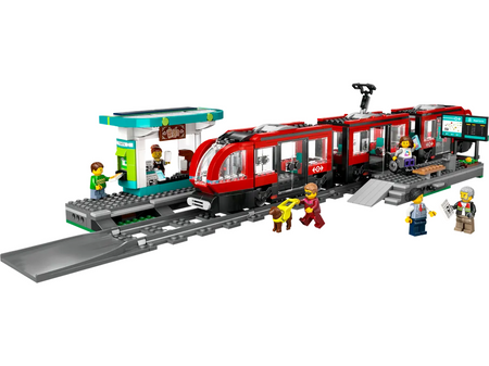 Lego 60423 City Tramwaj miejski ze stacją