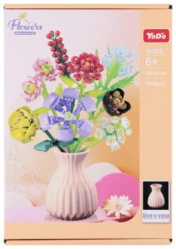 Mega Creative Klocki Konstrukcyjne Kwiaty 709 szt.