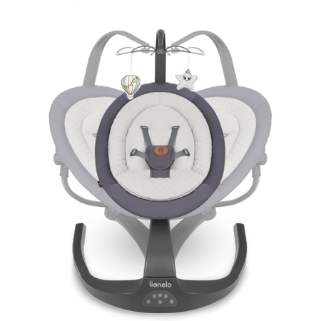 Lionelo Rina Grey Concrete - leżaczek bujaczek