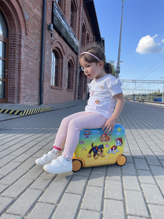 Psi Patrol Jeżdżąca walizka podróżna - Turkusowa