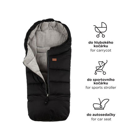 Petite&Mars Śpiworek zimowy 3w1 Jibot |Sweet Toffee