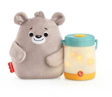 Fisher-Price Miś ze świetlikami Uspokajacz dla dziecka