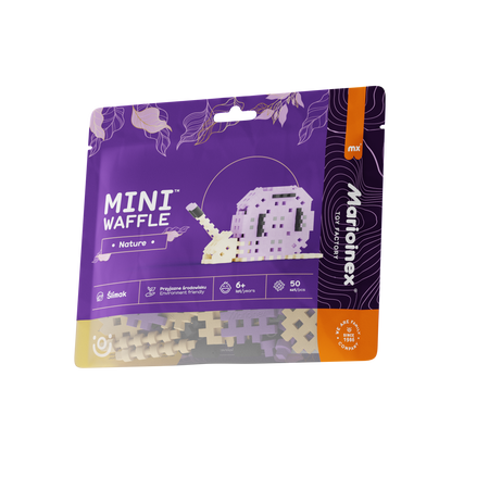 Marioinex Klocki Mini waffle Nature - Ślimak