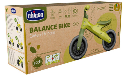 Chicco Rowerek biegowy ECO+ zielony 18-36m
