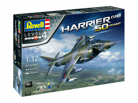Revell Harrier GR.1 model do sklejania 05690 1:32