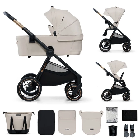Kinderkraft Wózek dziecięcy NEA 2 Soft Beige