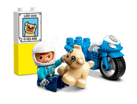 Motocykl policyjny Lego Duplo 10967