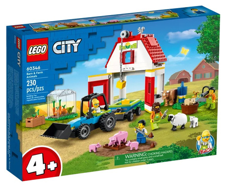 Stodoła i zwierzęta gospodarskie Lego 60346