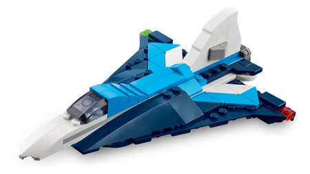 Lego 31160 Creator 3w1 Statek powietrzny: samolot wyścigowy