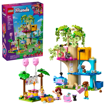 Lego 42666 Friends Kocie przyjęcie urodzinowe i domek na drzewie