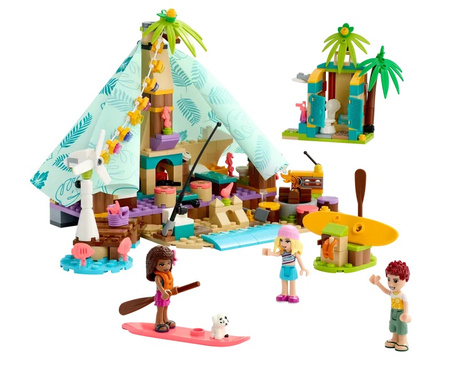 Luksusowy kemping na plaży Lego 41700