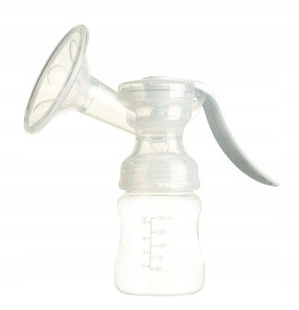 Laktator ręczny + butelka Akuku